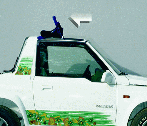 Suzuki Vitara Bikini-Top Beltless Suzuki Vitara Bikini-Top Beltless